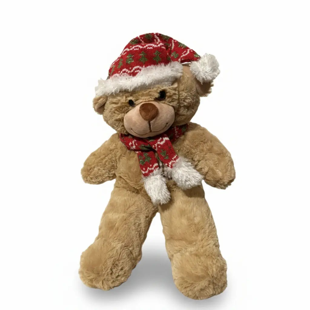 Écharpe et bonnet pour peluches de 40 cm