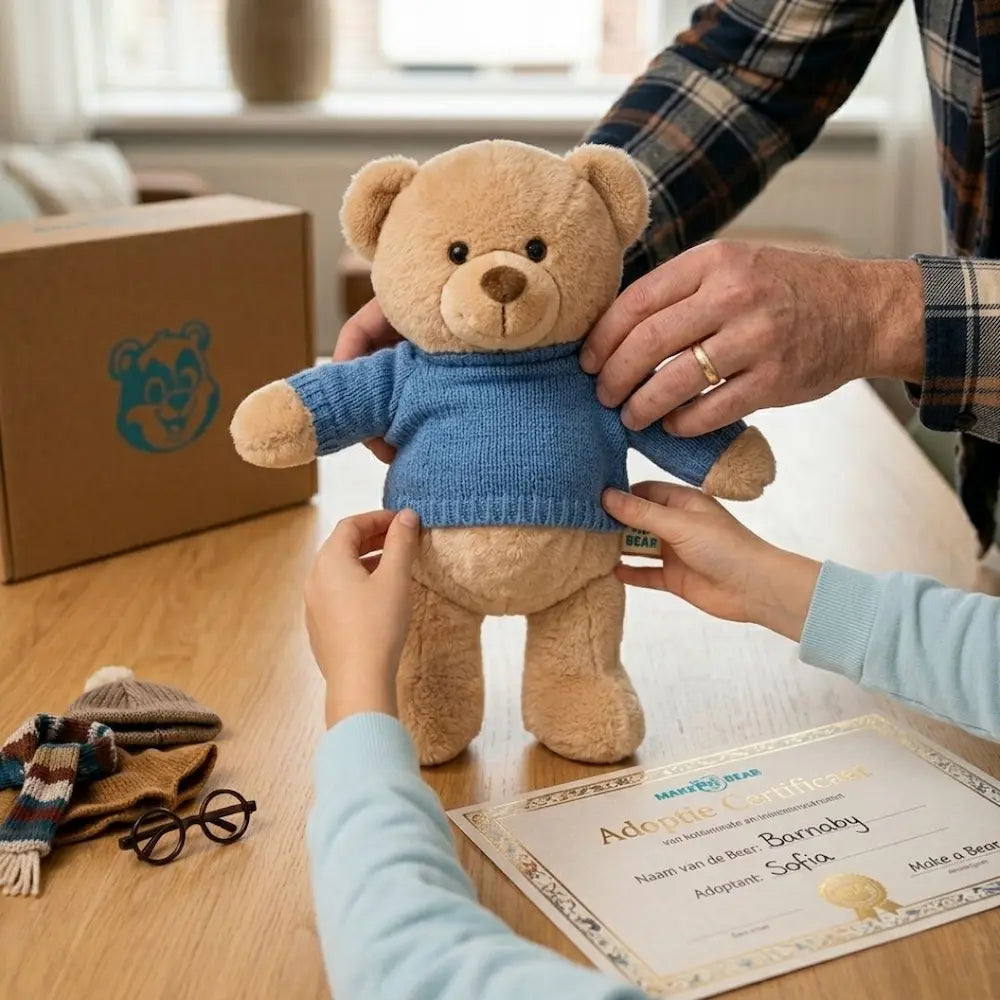 Teddybeer kopen? Maak hem zelf uniek! 🧸