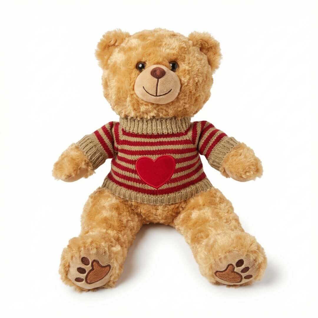 Ourson en peluche Milo à rembourrer soi-même 40cm