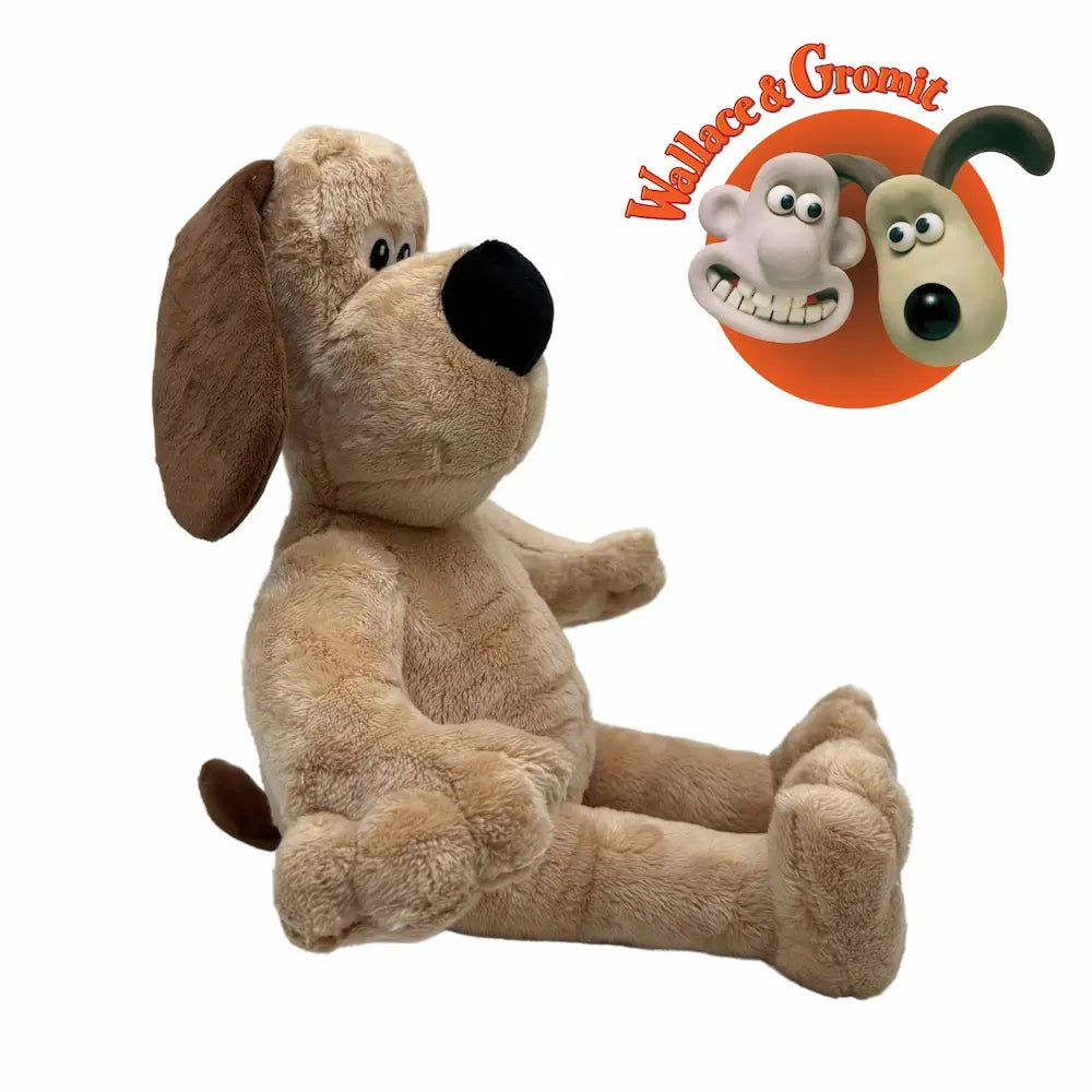 Gromit Peluche 40 cm à Remplir Soi-même – Wallace & Gromit