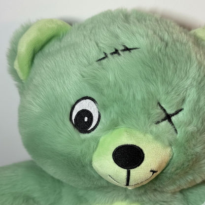 Detail van Frankie's vriendelijke gezicht met grote ogen
