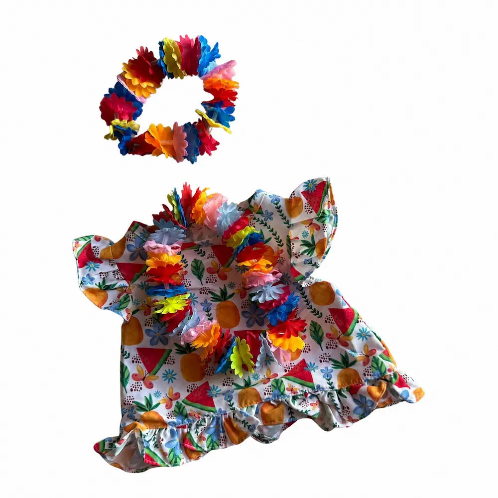 Robe hawaïenne Vêtements pour peluches 40cm