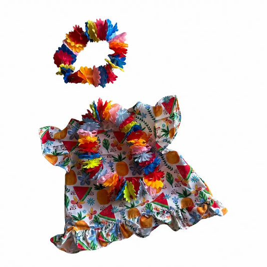 Robe hawaïenne Vêtements pour peluches 40cm
