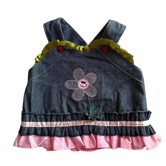 Robe en jean pour doudou