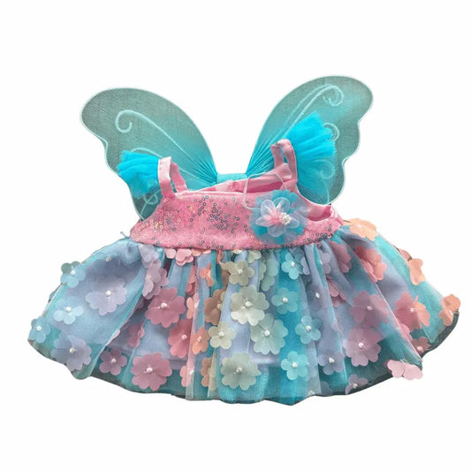 Robe papillon Peluche vêtements 40cm