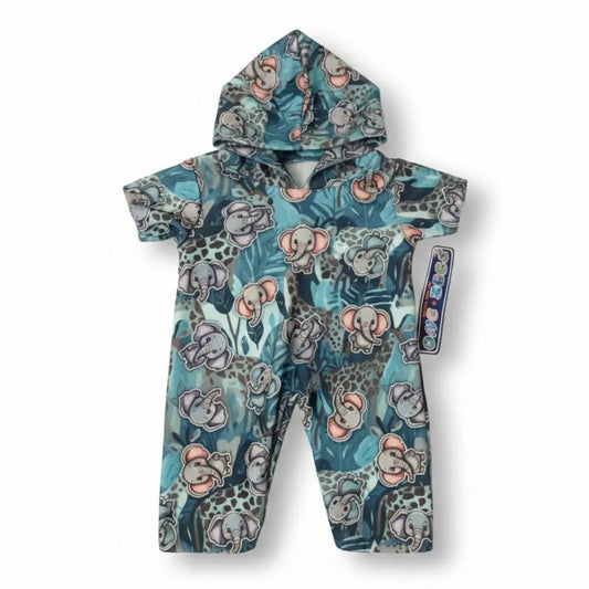 onesie met olifanten