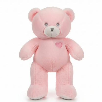 Peluche ours rose éco 40cm - À garnir soi-même