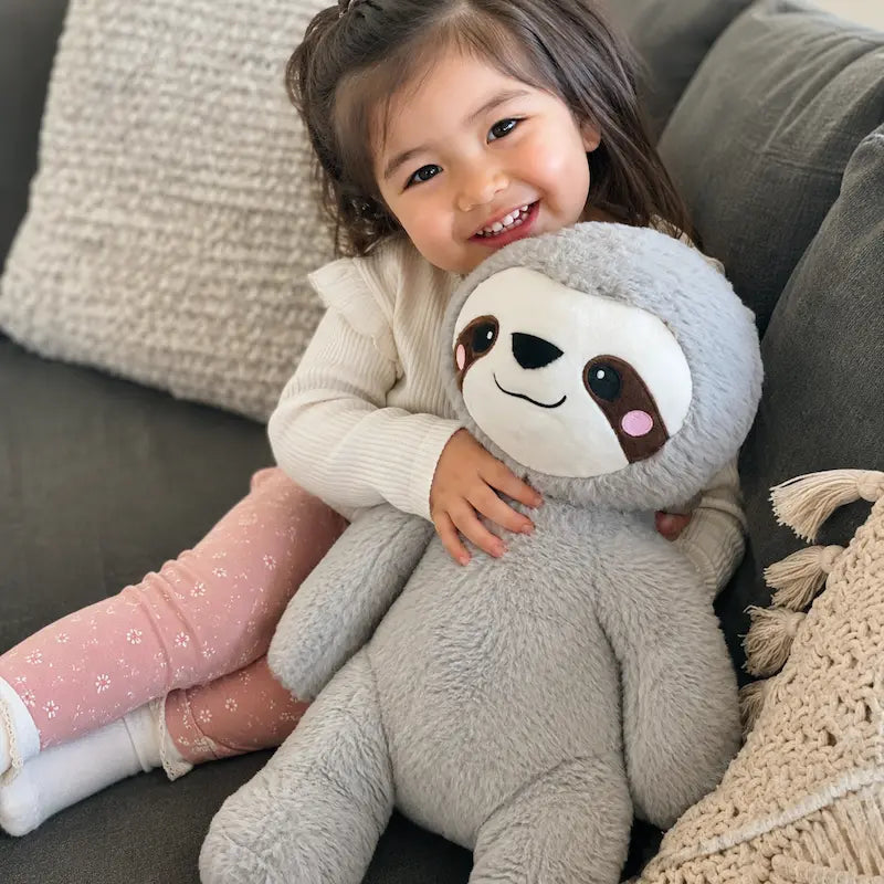 Peluche lestée paresseux